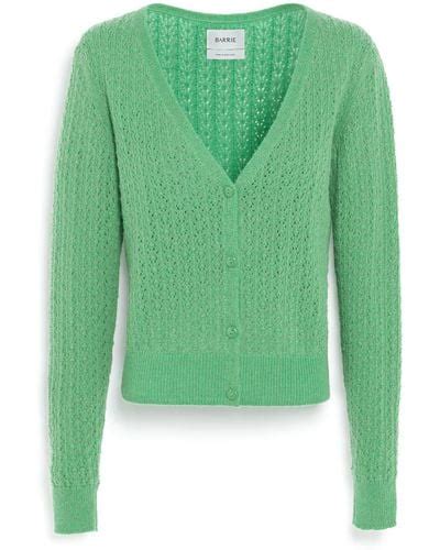 barrie knitwear chanel|barrie wool cashmere coat green.